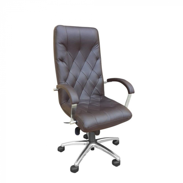 Scaune office birou directoriale tapiterie piele naturala CUBA [6]