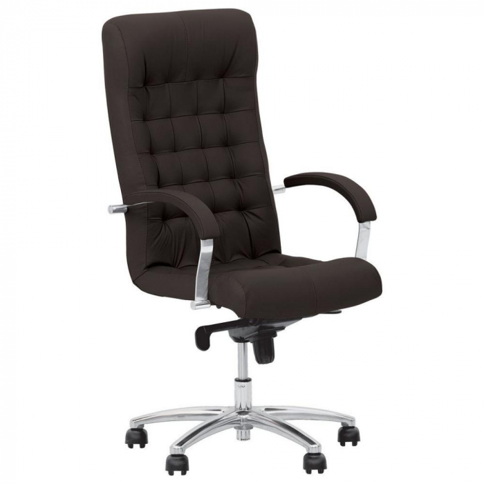 Scaune office birou directoriale tapiterie piele naturala LORD [10]