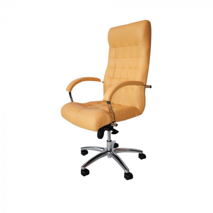 Scaune office birou directoriale tapiterie piele naturala LORD [13]