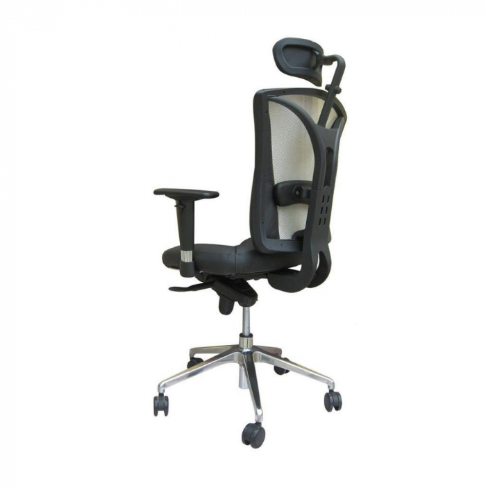 Scaune office birou directoriale tapiterie piele naturala PILOT [3]