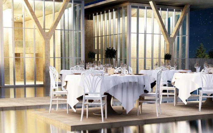 Scaune pentru evenimente catering si conferinta din PLASTIC FLORA BALLROOM [2]