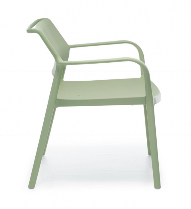 Scaun lounge din plastic de terasa pentru HoReCa - ARA 316 [2]