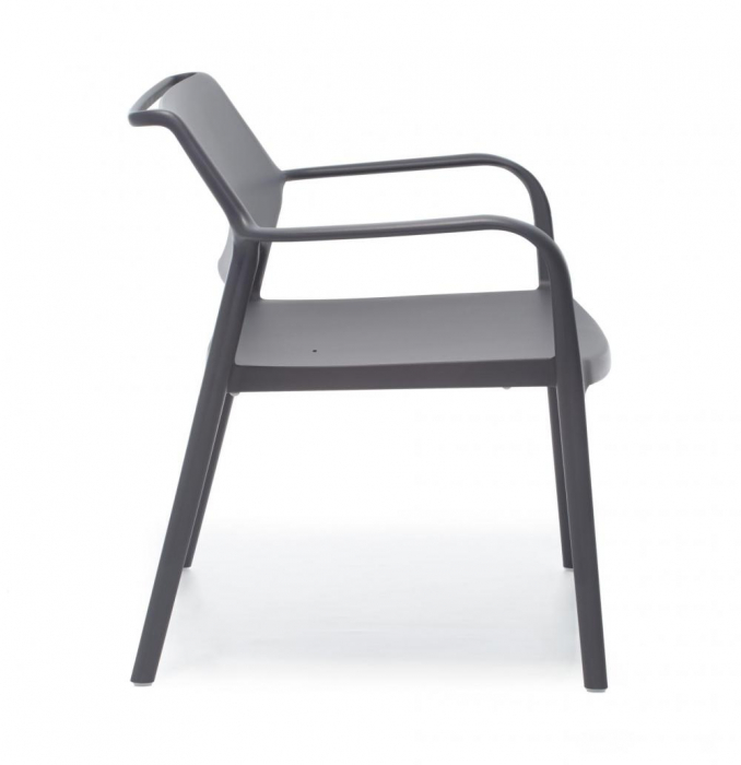 Scaun lounge din plastic de terasa pentru HoReCa - ARA 316 [2]