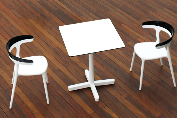 Scaune plastic Cu Brate LUNA [33]