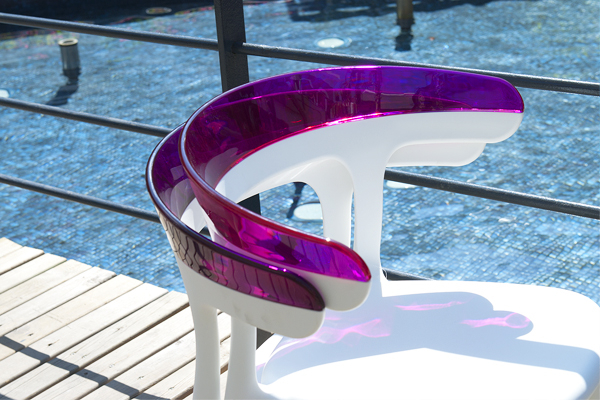 Scaune plastic Cu Brate LUNA [31]