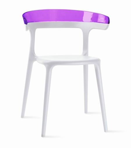 Scaune plastic Cu Brate LUNA [5]