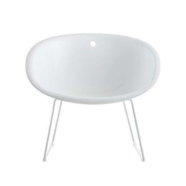 Scaun lounge cu scoica din plastic - GLISS 340 [3]