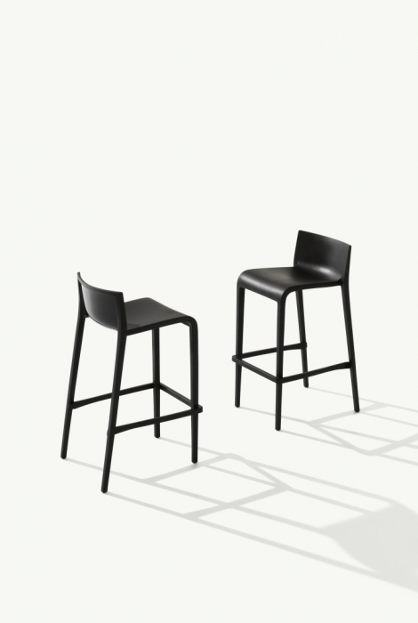 Scaune inalte de bar pentru exterior din plastic NASSAU 537 [2]