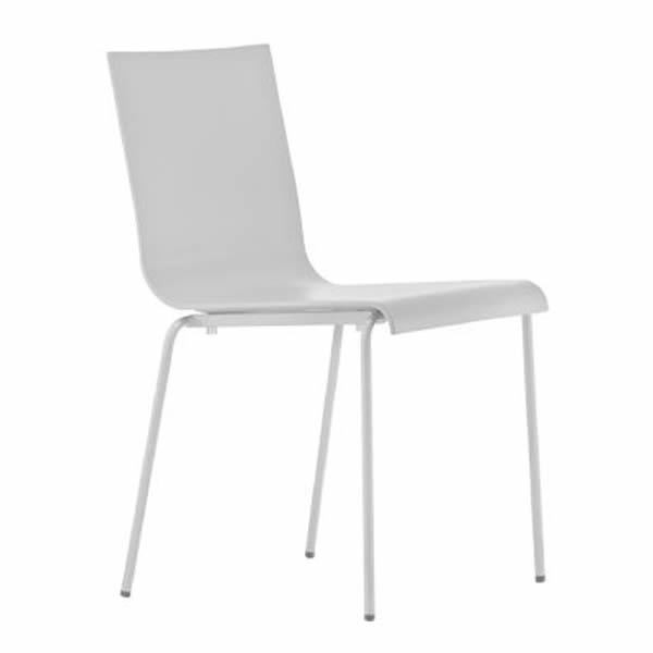 Scaun cu scoica din plastic pentru HoReCa - KUADRA XL 2403 [4]
