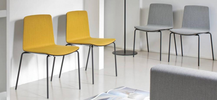 Scaun cu scoica din plastic pentru restaurant - NOA 725 [8]