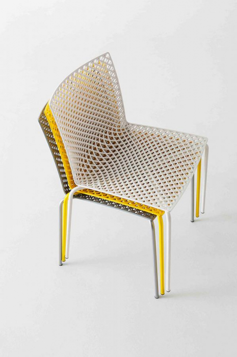 Scaun de exterior / terasa stivuibil si multicolor - FULLER [9]