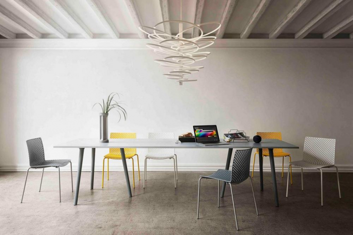 Scaun de exterior / terasa stivuibil si multicolor - FULLER [10]