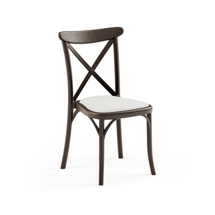 Scaune sezut tapitat pentru evenimente catering conferinta ballroom din plastic CAPRI PAD [11]