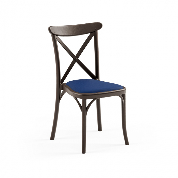 Scaune sezut tapitat pentru evenimente catering conferinta ballroom din plastic CAPRI PAD [9]