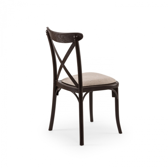 Scaune sezut tapitat pentru evenimente catering conferinta ballroom din plastic CAPRI PAD [12]