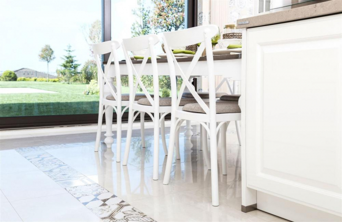Scaune sezut tapitat pentru evenimente catering conferinta ballroom din plastic CAPRI PAD [3]