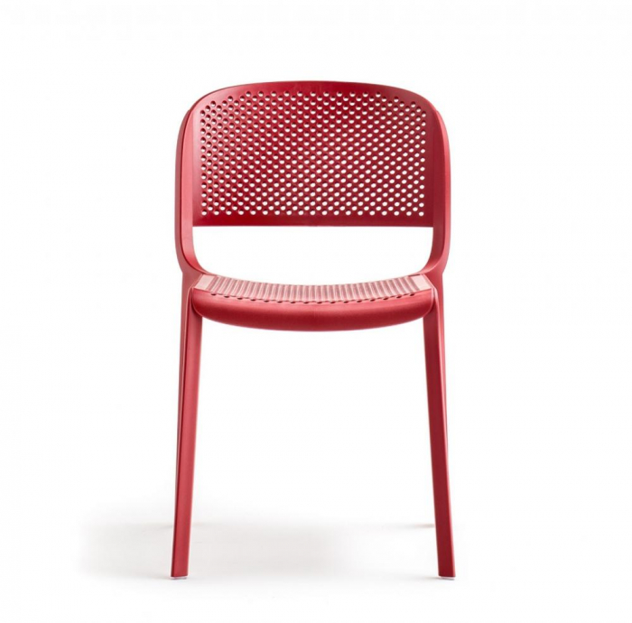Scaune stivuibile outdoor terasa din plastic perforat DOME 261 [4]