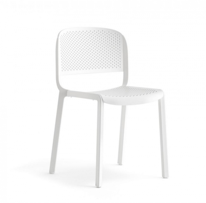 Scaune stivuibile outdoor terasa din plastic perforat DOME 261 [5]