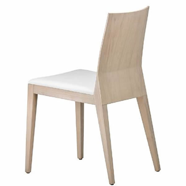 Scaun tapitat din lemn masiv de stejar pentru HoReCa - TWIG 429 [2]