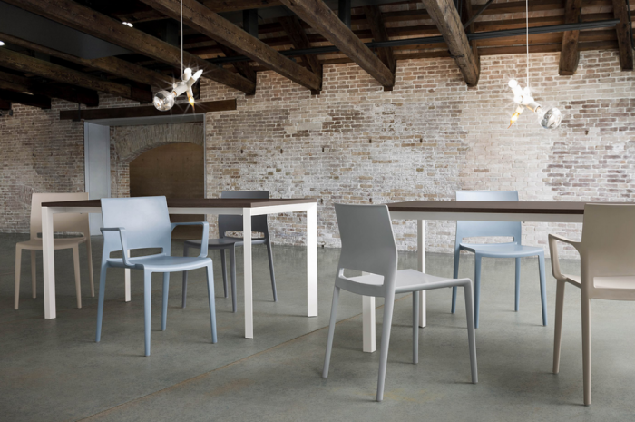 Scaun cu brate de terasa / exterior pentru HoReCa - BAKHITA B [10]