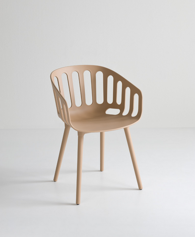 Scaun confortabil din plastic pentru exterior - BASKET CHAIR BP [2]
