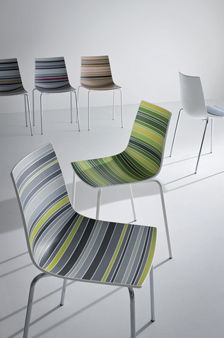 Scaun pentru food court si office din tehnopolimer - COLORFIVE [7]