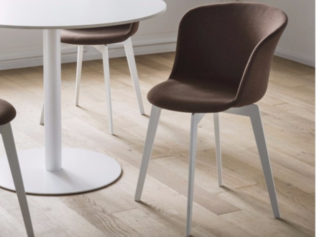 Scaun cu sezutul tapitat pentru HoReCa in stil modern minimalist - EPICA FIX [8]