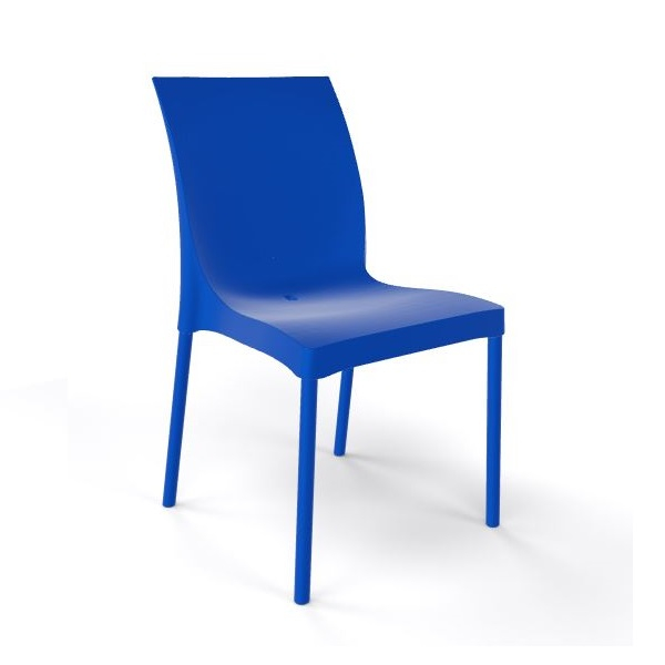 Scaun de terasa din plastic si stivuibil - IRIS [13]