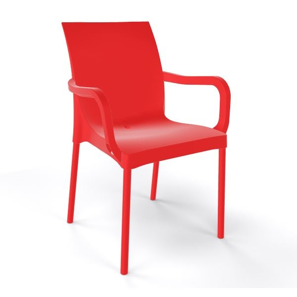 Scaun multicolor stivuibil cu brate de terasa - IRIS B [2]