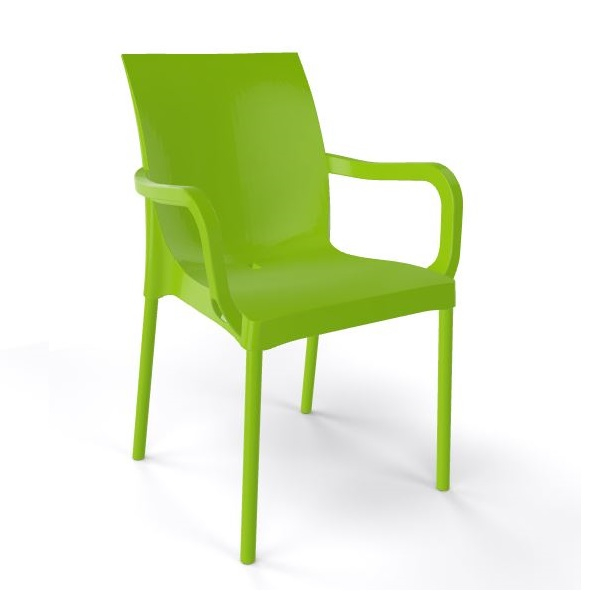 Scaun multicolor stivuibil cu brate de terasa - IRIS B [10]