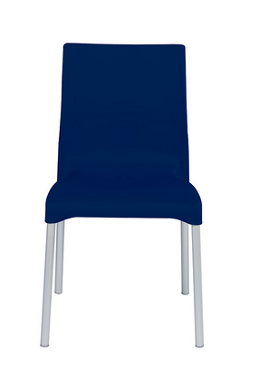 Scaun cu scoica din tehnopolimer si cadru din aluminiu MAYA [7]