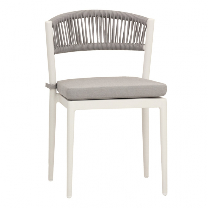 Scaune terasa outdoor aluminiu spatar impletit RS 1788 [2]