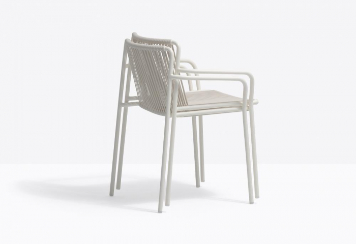 Scaune terasa outdoor cadru metal cu brate TRIBECA 3665 [7]