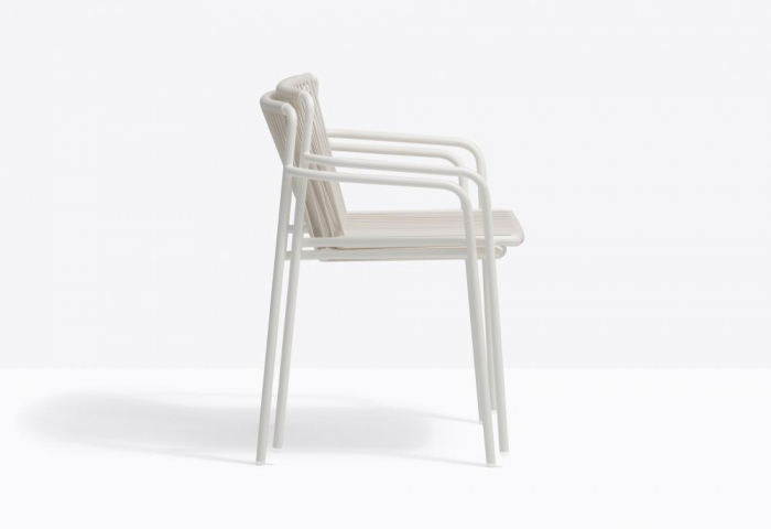 Scaune terasa outdoor cadru metal cu brate TRIBECA 3665 [6]