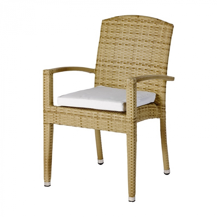 Scaune terasa / outdoor cu brate cadru impletit tehno-rattan TITAN SERENO [3]
