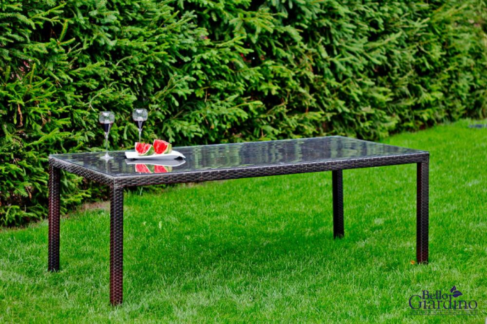 Set de terasa outdoor masa si fotolii  tehno-rattan GUSTOSO GRANDE [2]