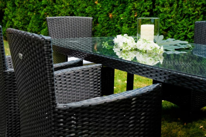 Set de terasa outdoor masa si fotolii  tehno-rattan GUSTOSO GRANDE [5]