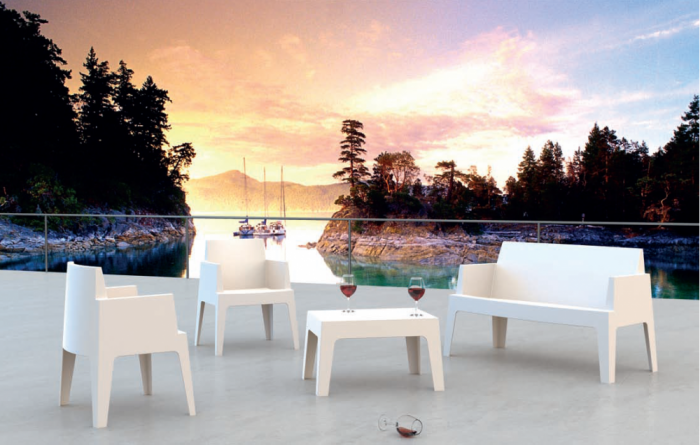 Set terasa/outdoor plastic BOX [2]