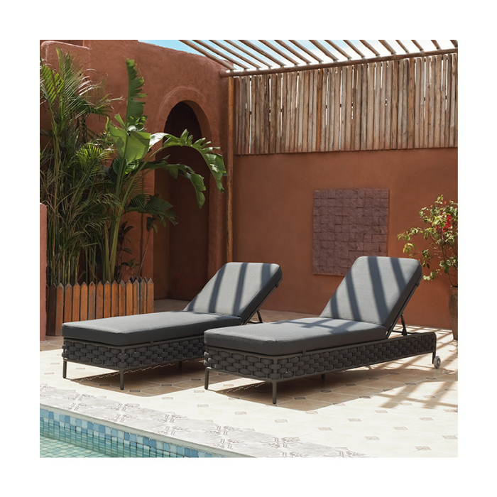 Sezlong de lux cu material hidrofob pentru HoReCa - PANAMA [3]