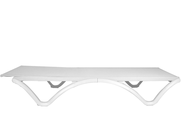 Sezlong modern cu cadru din aluminiu pentru plaja si spa - P78 [2]