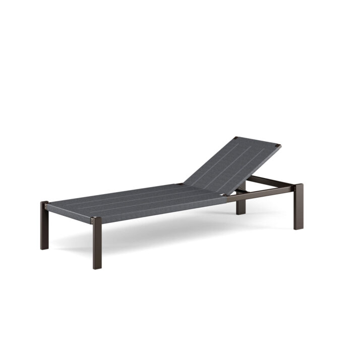 Sezlong pentru piscina, metalic cu design modern SHINE [2]