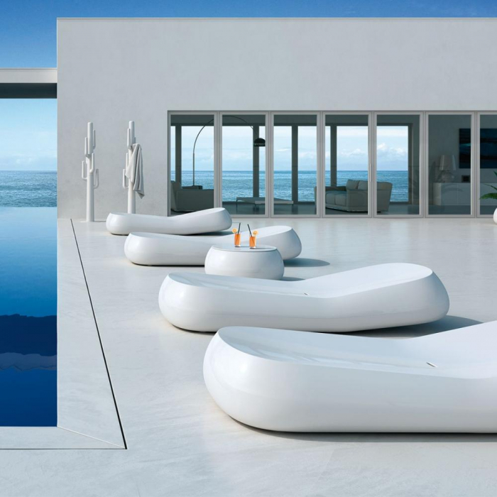 Sezlong modern minimalist din plastic - GUMBALL SUNLOUNGE [8]