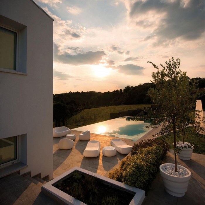 Sezlong modern minimalist din plastic - GUMBALL SUNLOUNGE [7]