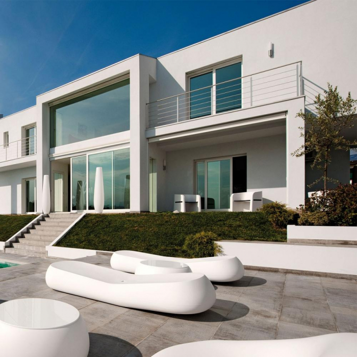 Sezlong modern minimalist din plastic - GUMBALL SUNLOUNGE [9]