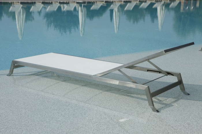 Sezlonguri plaja piscina cadru inox ZEN [27]