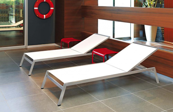 Sezlonguri plaja piscina cadru inox ZEN [24]
