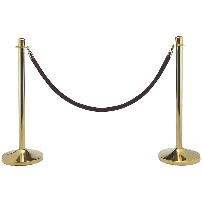 Stalp de evenimente cu finisaj auriu – BARRIER 3 [2]