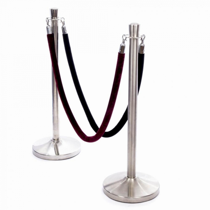 Stalpi delimitare evenimente din inox ELEGANCE [2]