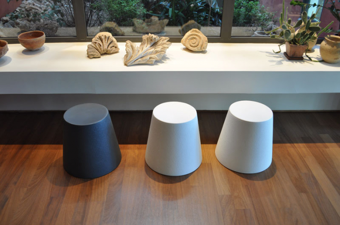 Taburete conic in stil modern minimalist pentru exterior - ALI BABA [2]