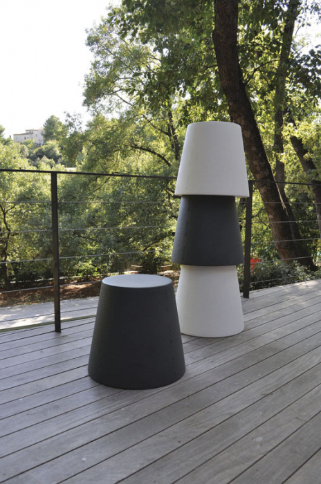 Taburete conic in stil modern minimalist pentru exterior - ALI BABA [3]